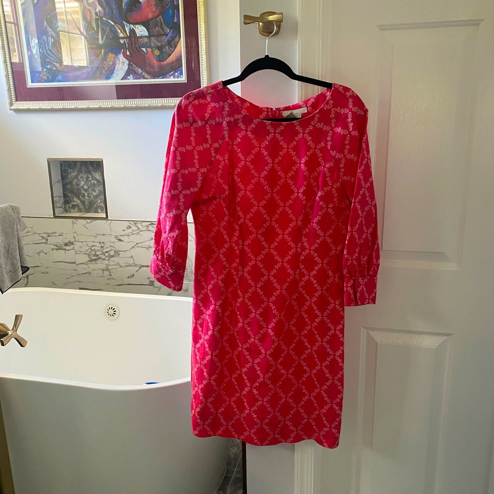 Pink Boden cotton dress, size 6